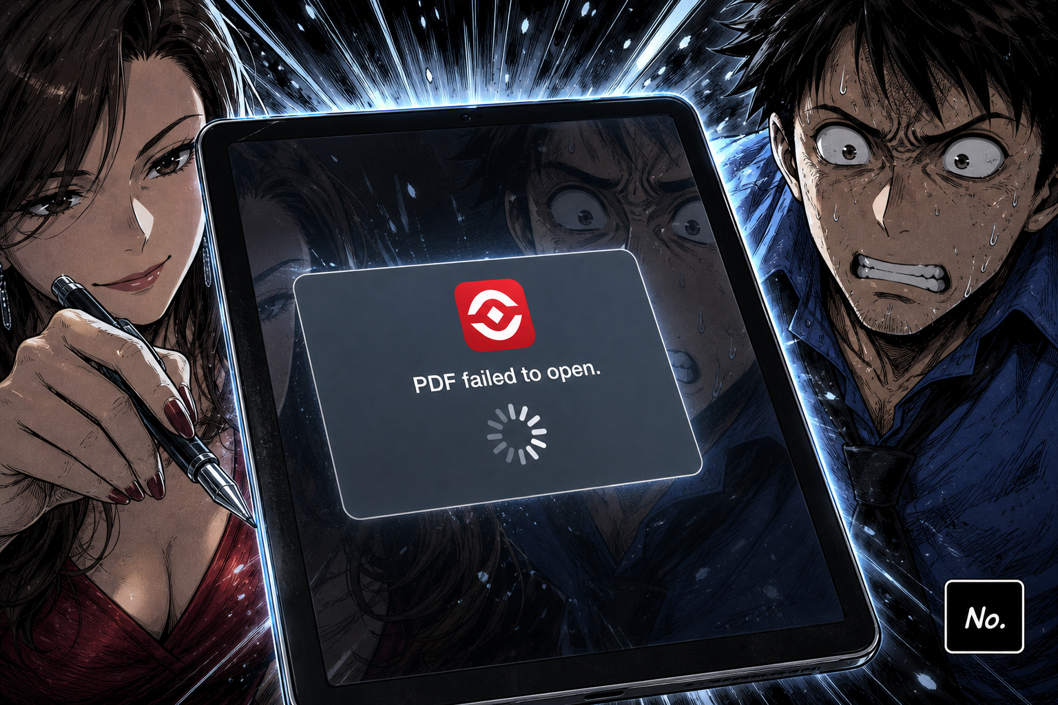 The approval PDF fails to open at the exact moment the client is ready to sign.